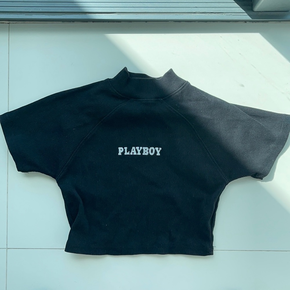 playboy crop top